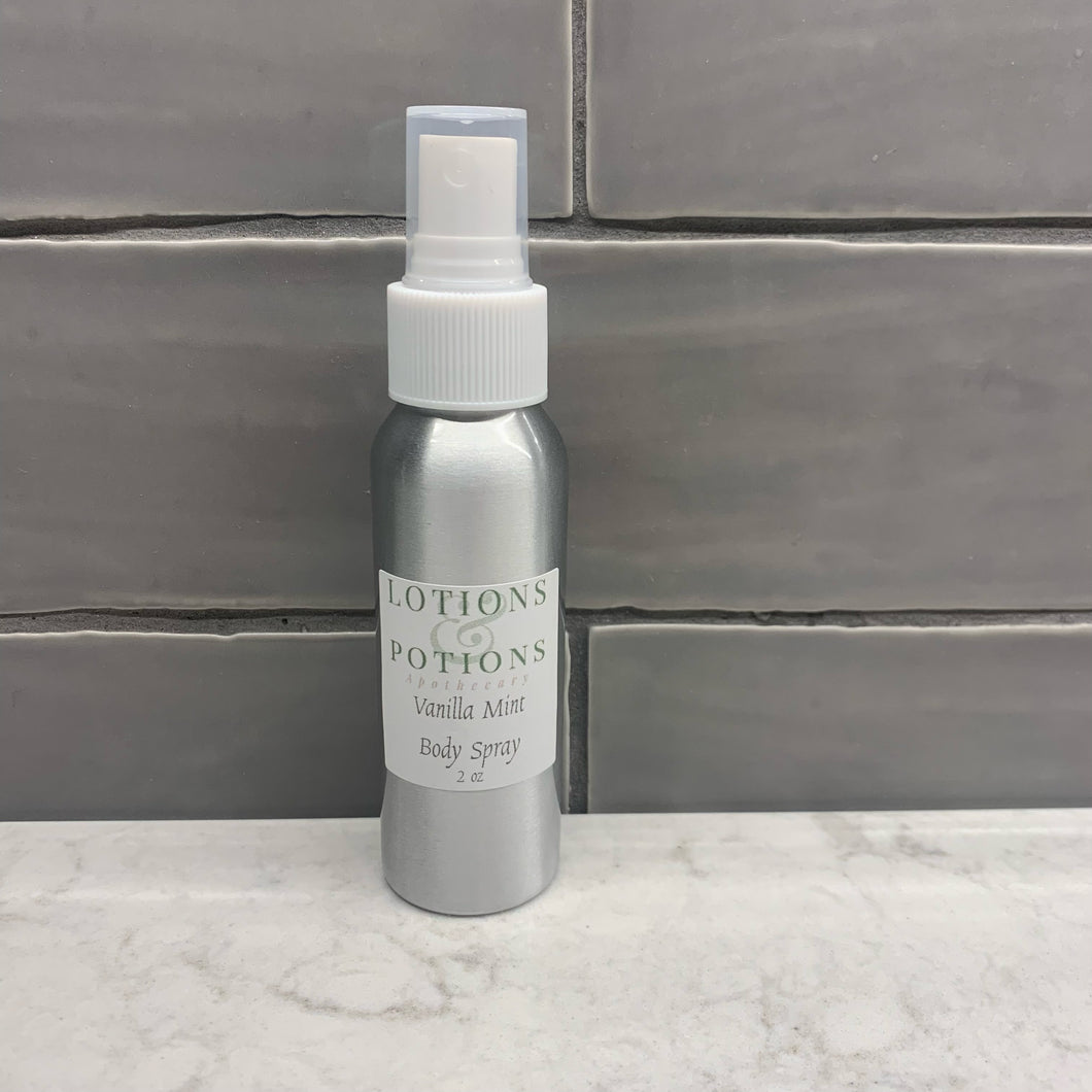 Vanilla Mint Body Spray